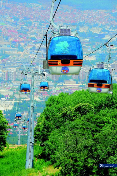 Lanová dráha Skopje, Makedonie